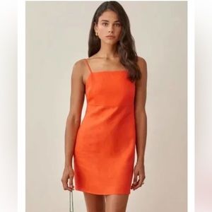 Reformation Wiley Dress Linen